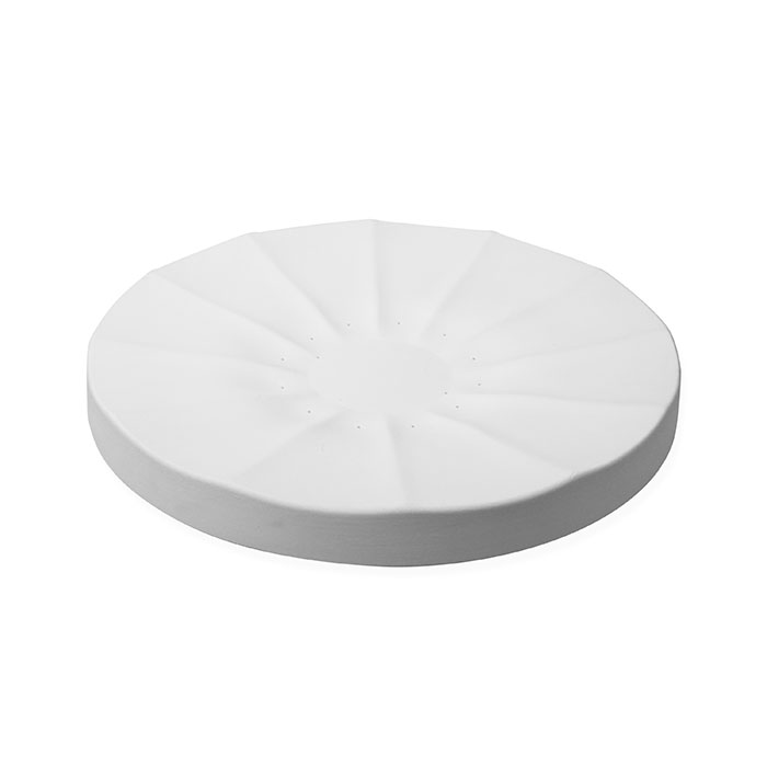 Glasfusing mal / Blossom B � Fluted Plate 958.408